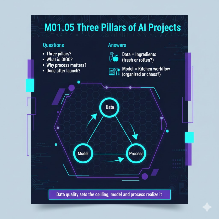 AI 專案成功三要素：資料、模型、流程
