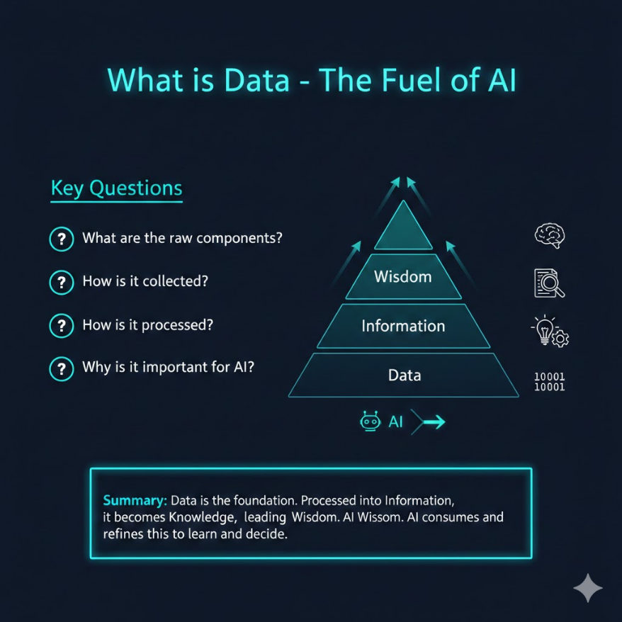 資料的本質：什麼是資料，為什麼 AI 離不開它