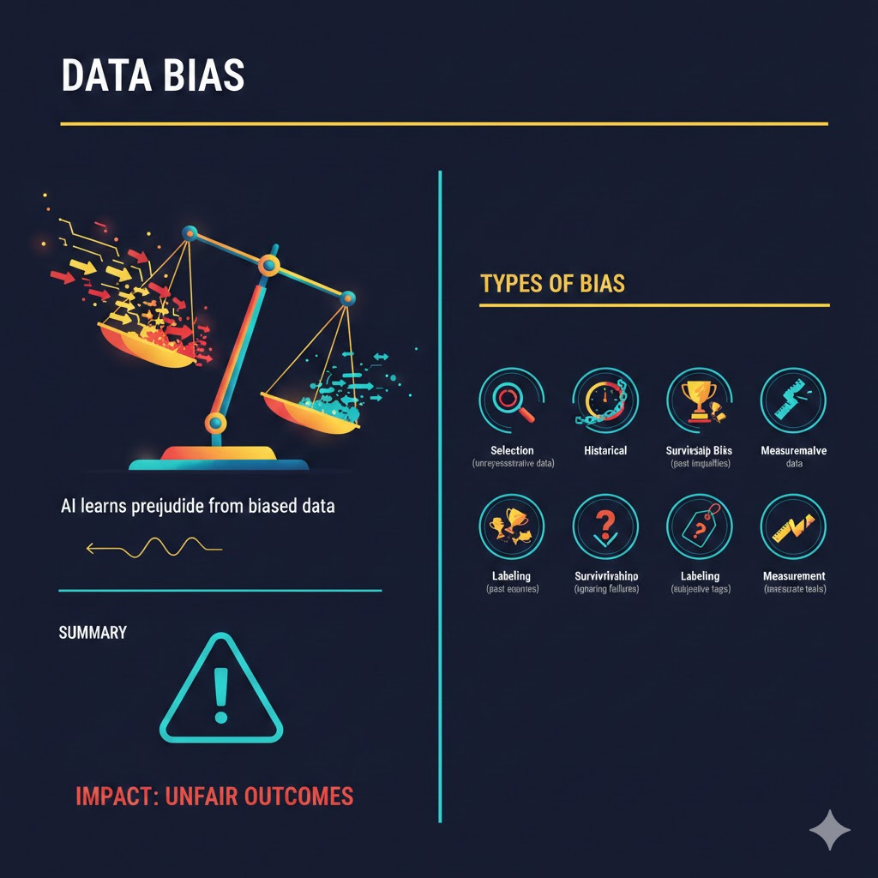 資料偏誤：你的資料決定了 AI 的偏見