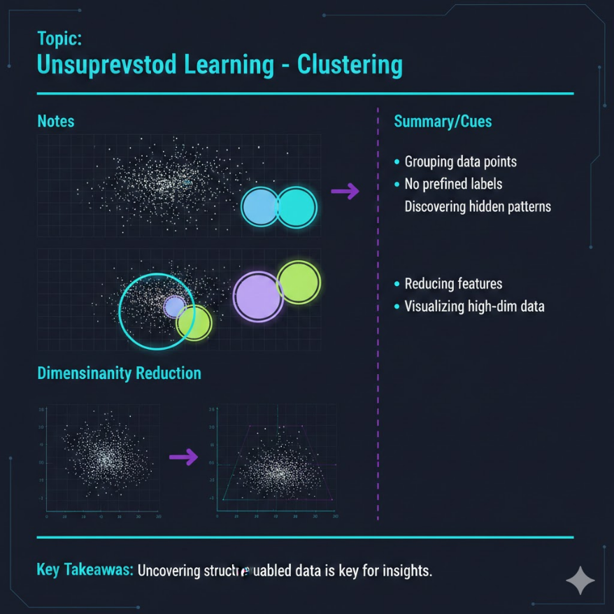 非監督式學習：沒有老師，自己找規律