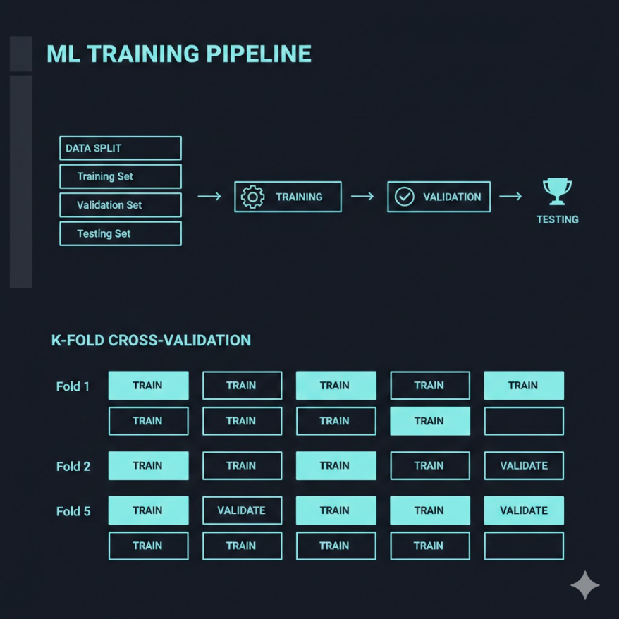 模型訓練流程：從資料切割到模型驗證