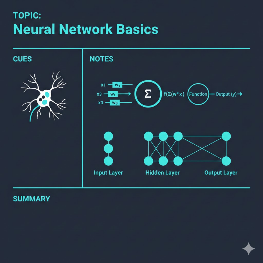 神經網路基礎：從生物神經元到人工神經元