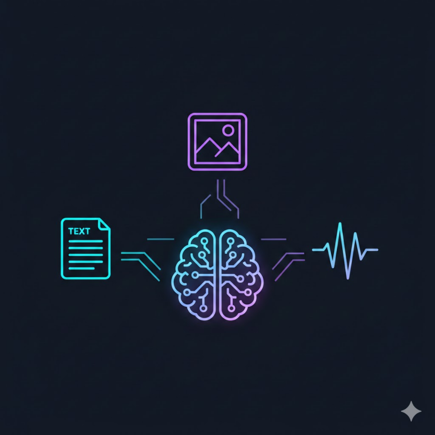 多模態 AI：看圖說話、聽聲辨物的全能選手