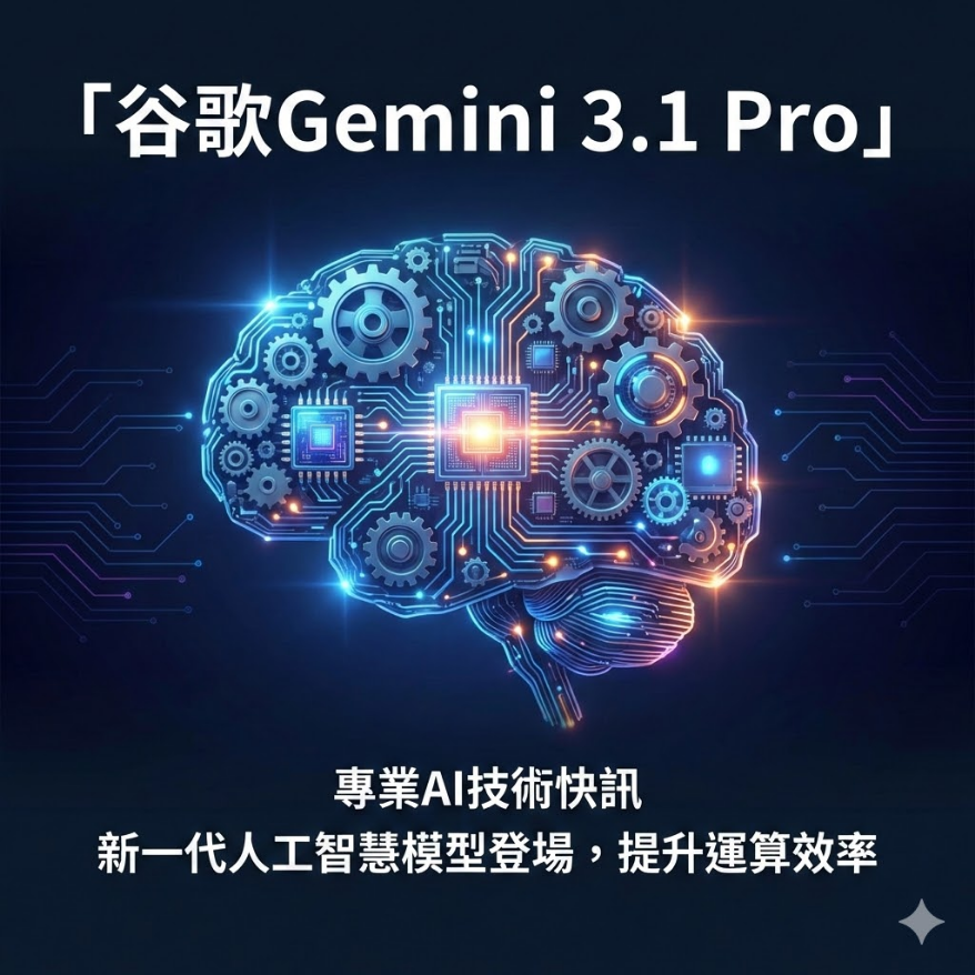 谷歌 Gemini 3.1 Pro 震撼發布：推理力翻倍、SVG 動畫領先且性價比稱王