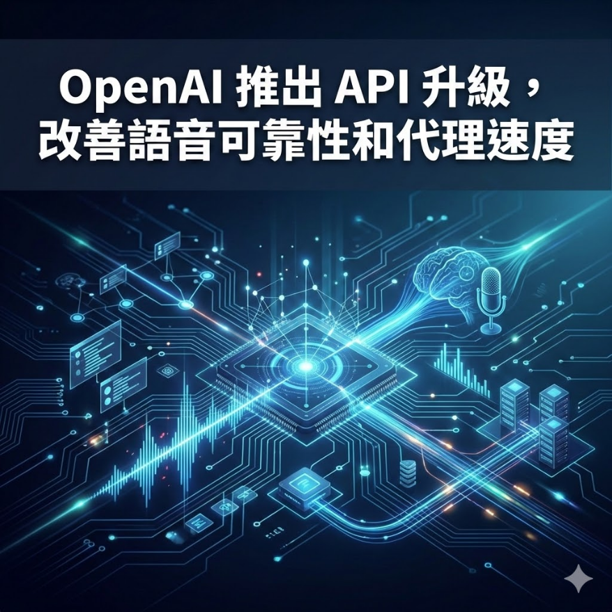 OpenAI 推出 API 升級，改善語音可靠性和代理速度