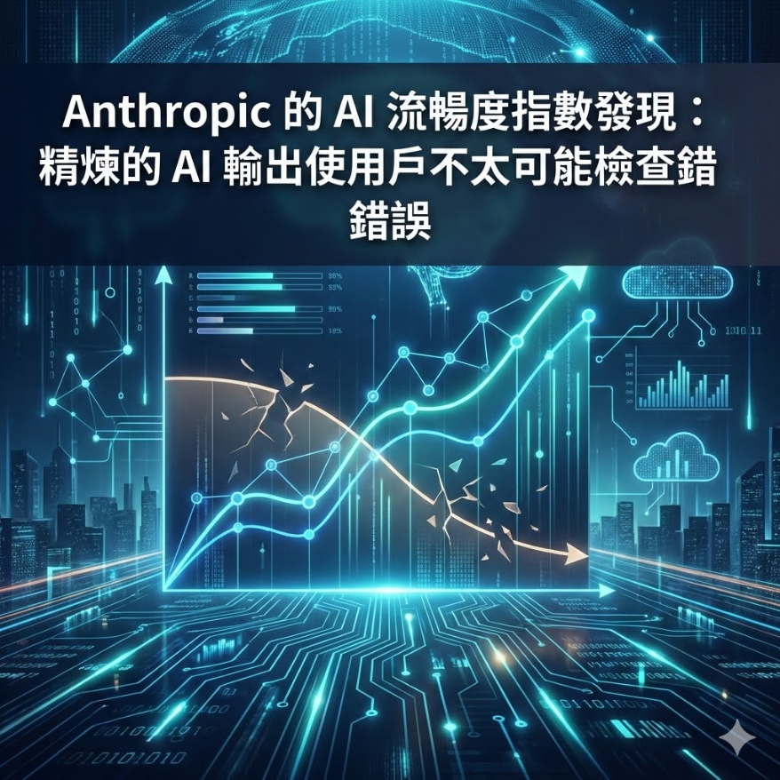 Anthropic 的 AI 流暢度指數發現：精煉的 AI 輸出使用戶不太可能檢查錯誤
