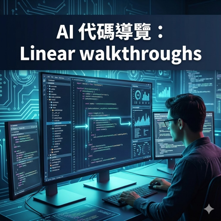 AI 代碼導覽：Linear walkthroughs