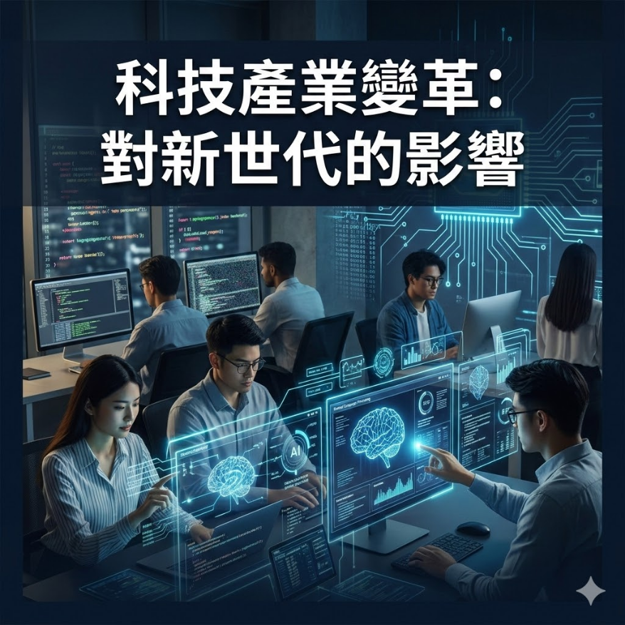 科技產業變革：對新世代的影響