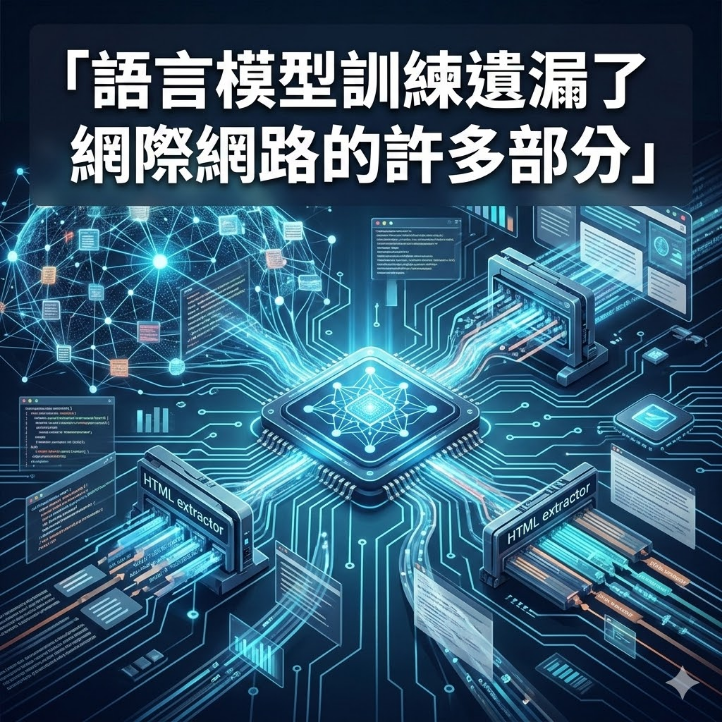 語言模型訓練遺漏了網際網路的許多部分