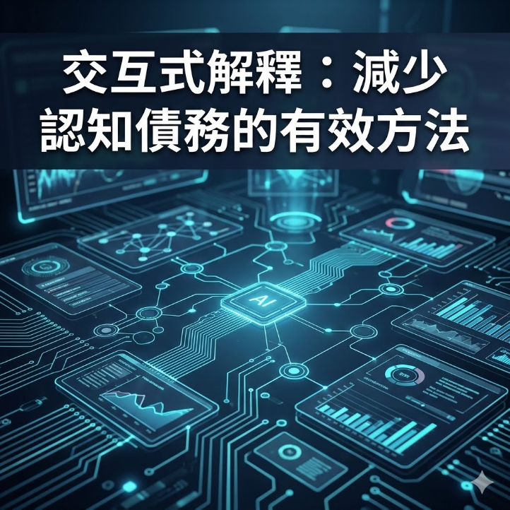 交互式解釋：減少認知債務的有效方法