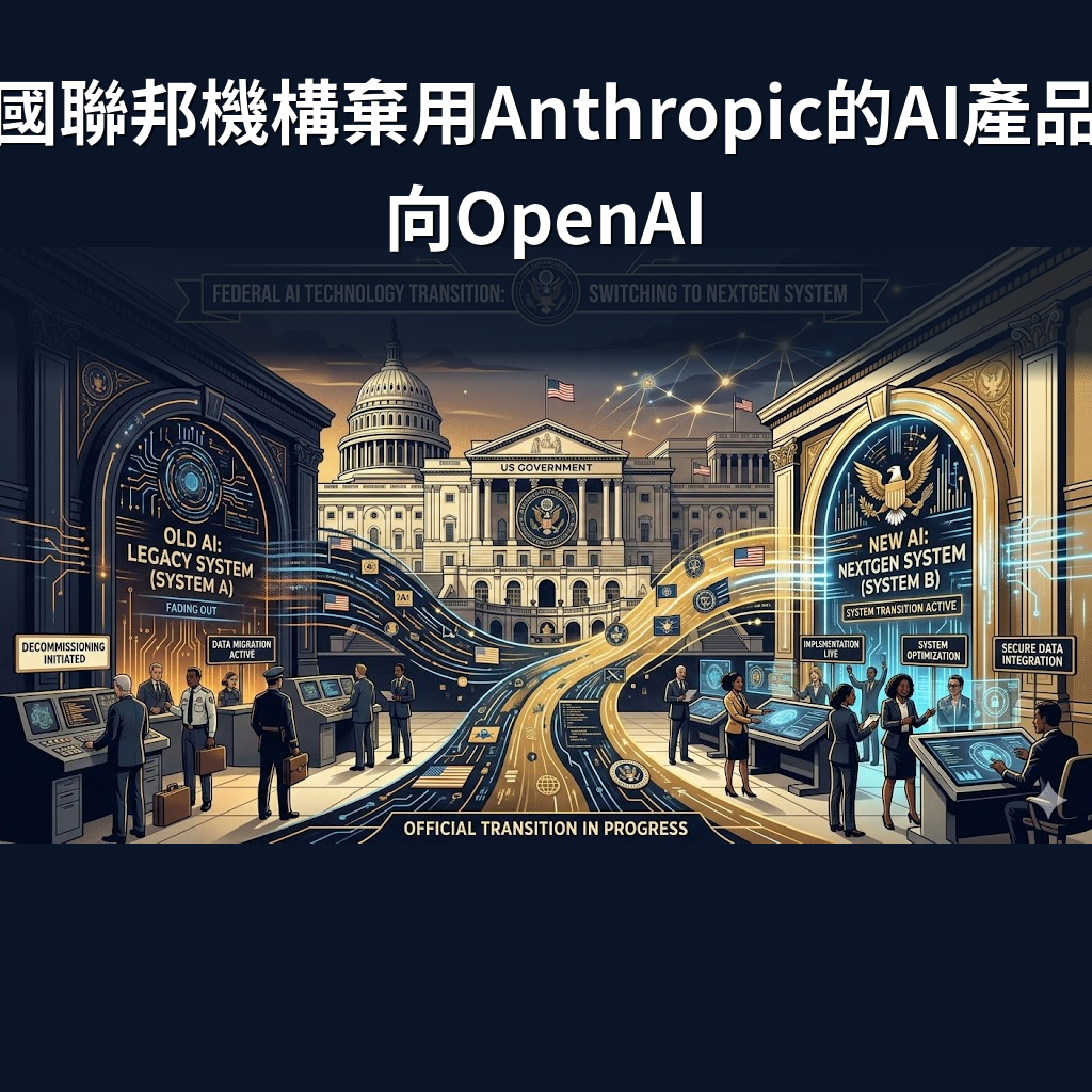 美國聯邦機構棄用Anthropic的AI產品轉向OpenAI