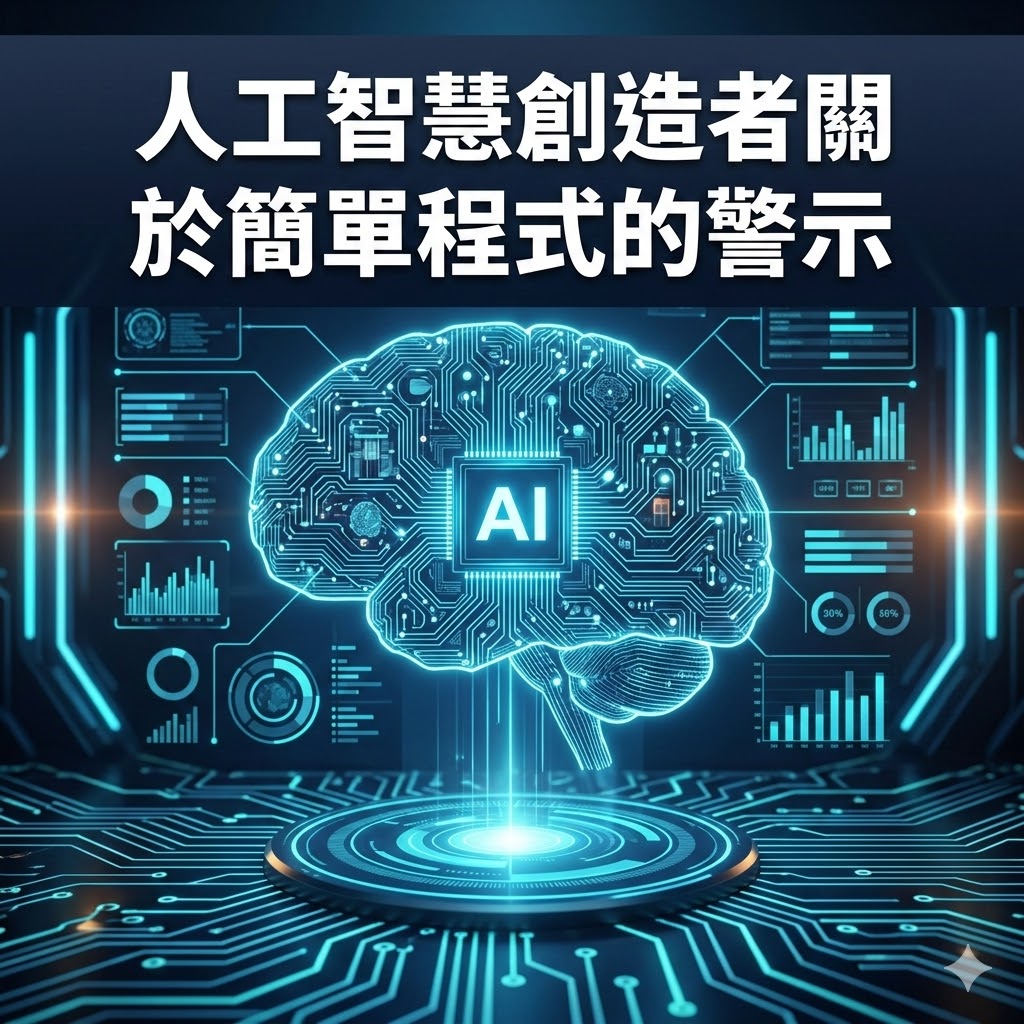 人工智慧創造者關於簡單程式的警示