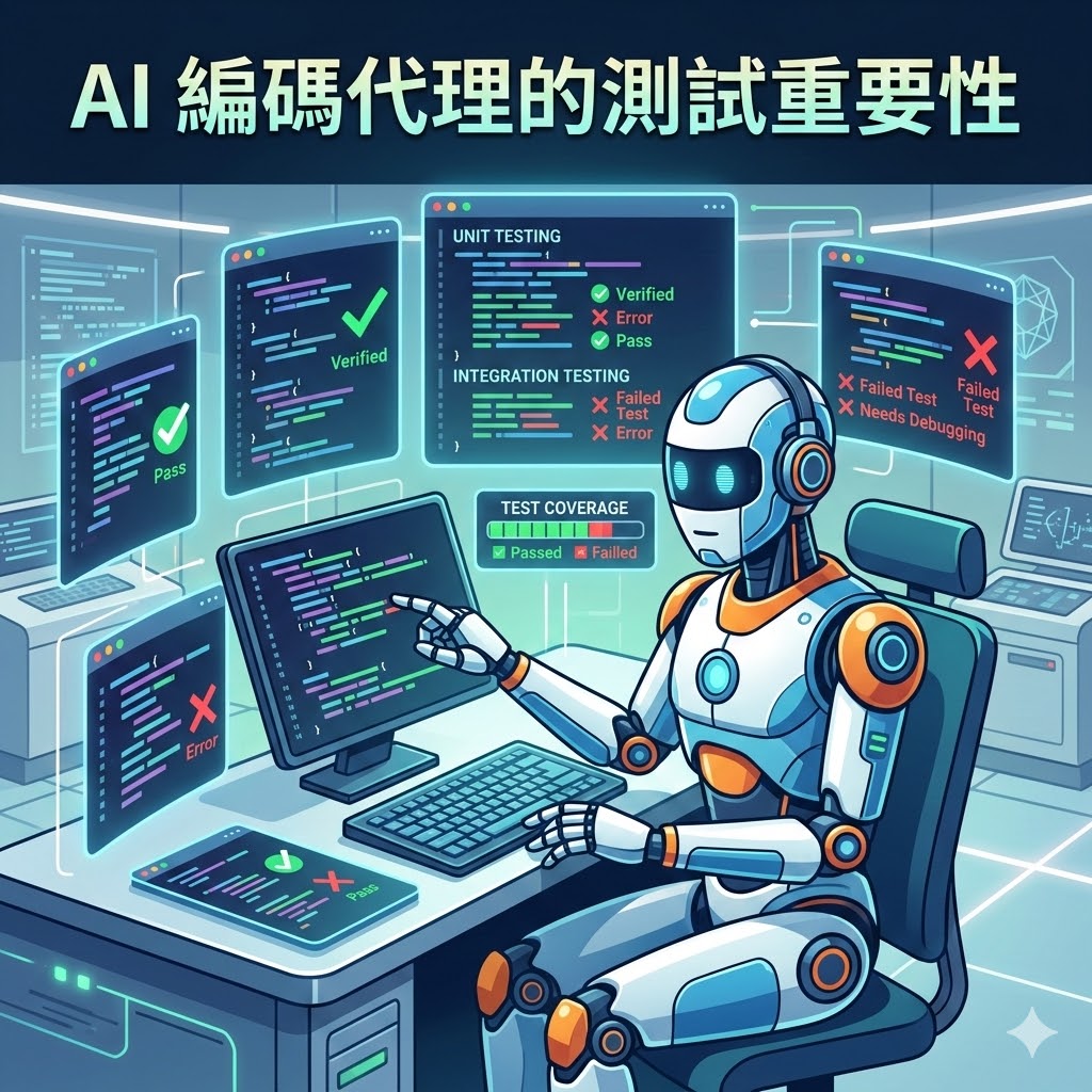 AI 編碼代理的測試重要性