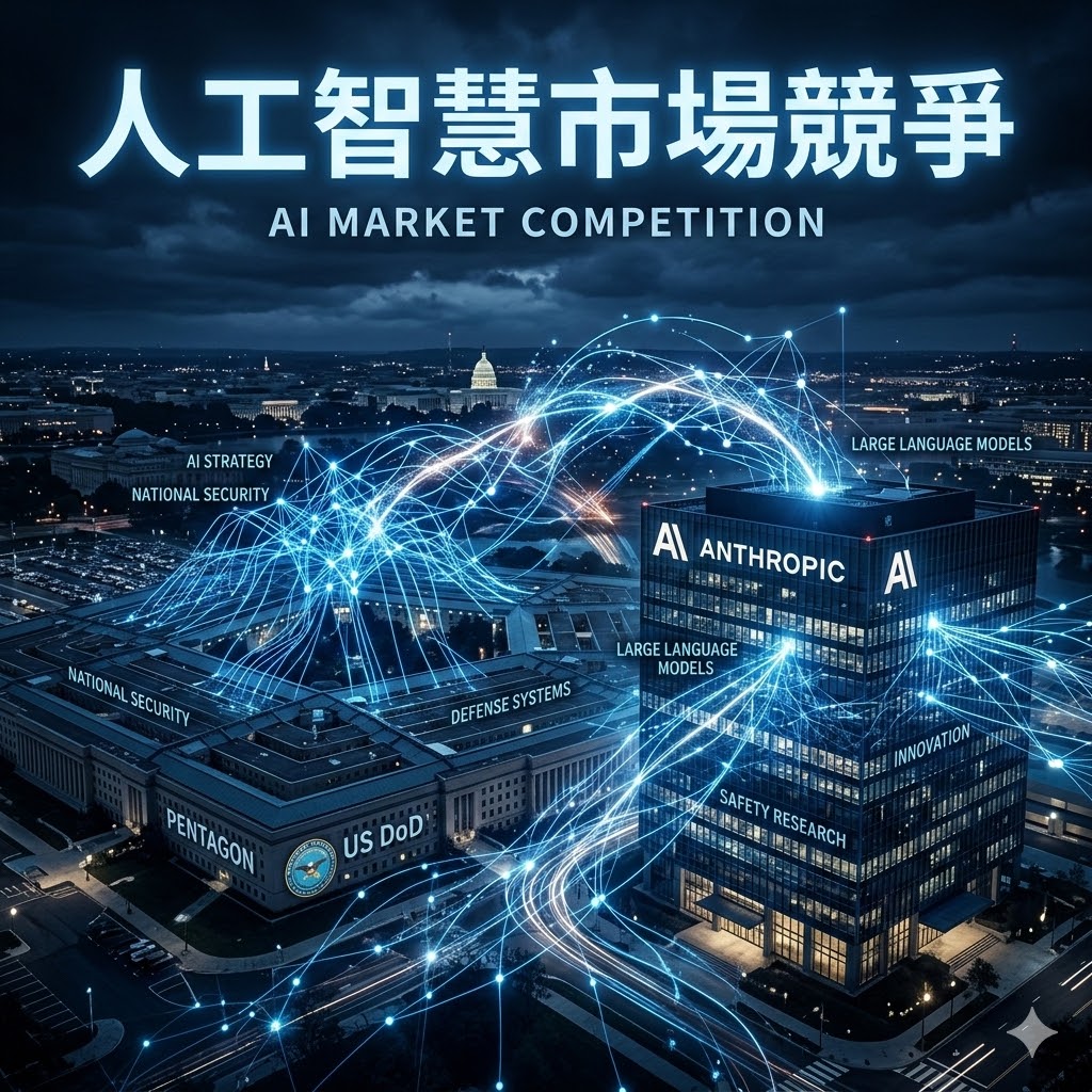 人工智慧市場競爭：Anthropic 和五角大樓的合作