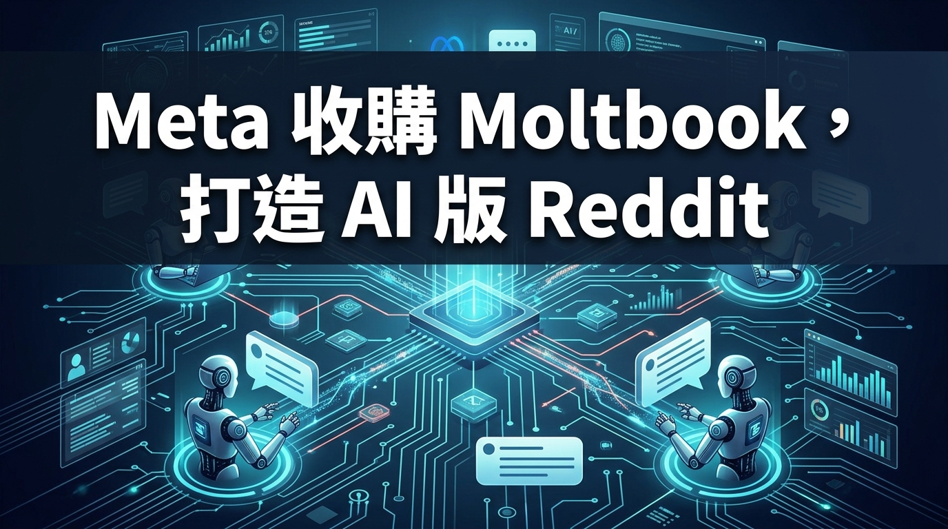 Meta 收購 Moltbook，打造 AI 版 Reddit