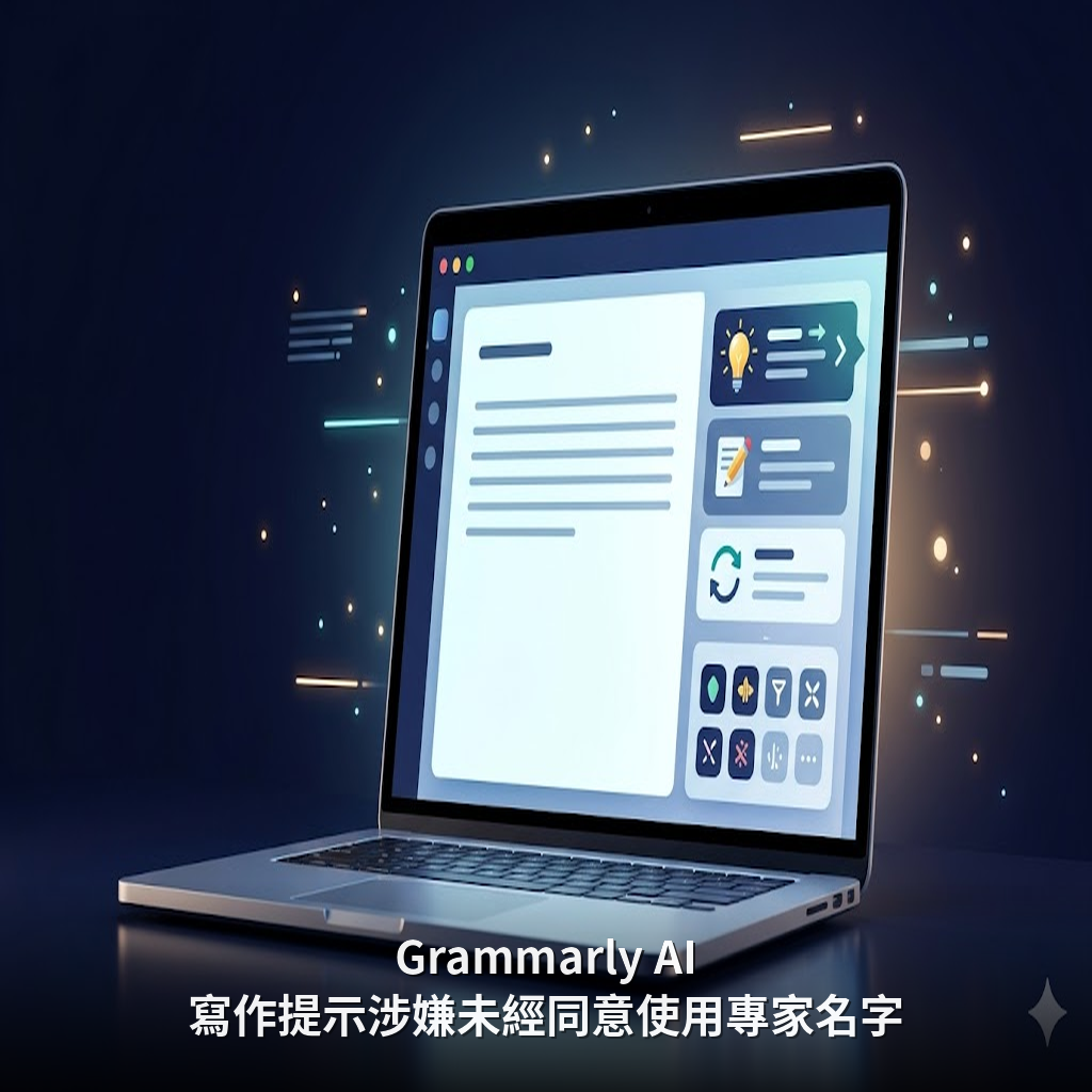 Grammarly AI 寫作提示涉嫌未經同意使用專家名字