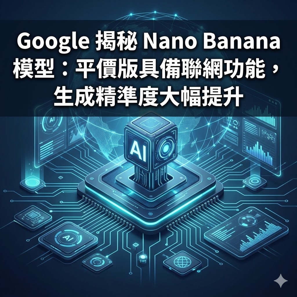 Google 揭秘 Nano Banana 模型：平價版具備聯網功能，生成精準度大幅提升