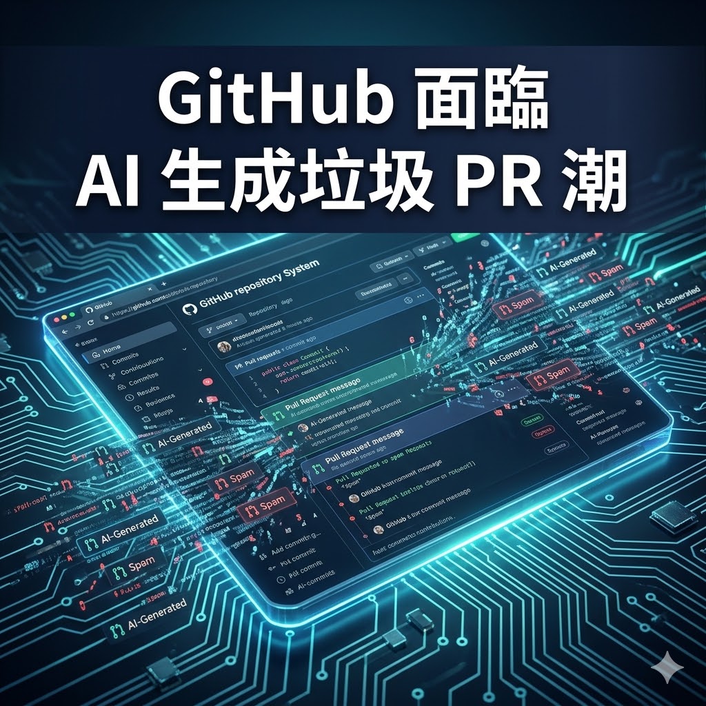 GitHub 面臨 AI 生成垃圾 PR 潮