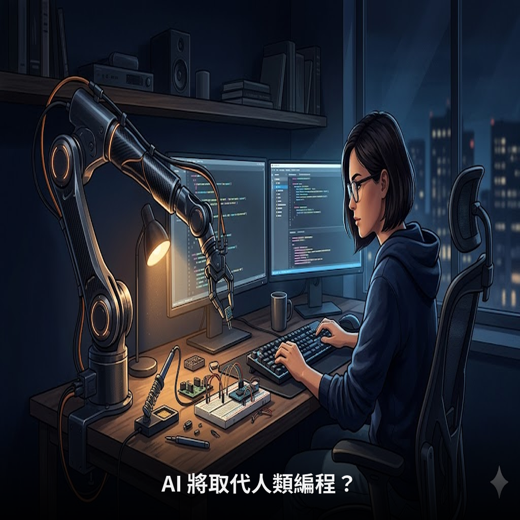 AI 將取代人類編程？