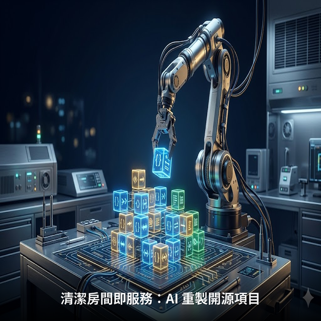 清潔房間即服務：AI 重製開源項目