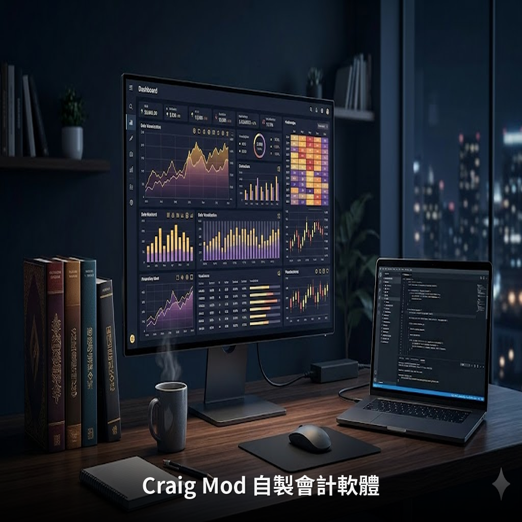Craig Mod 自製會計軟體