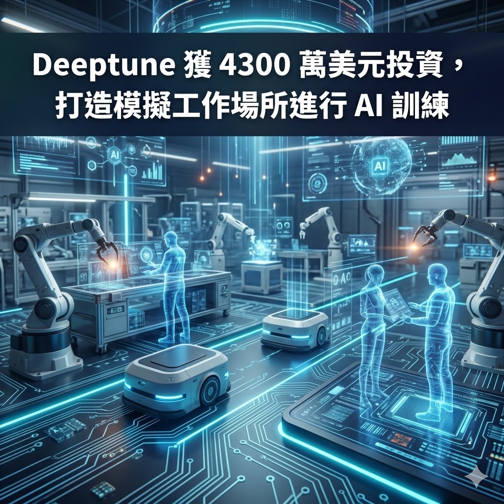 Deeptune 獲 4300 萬美元投資，打造模擬工作場所進行 AI 訓練