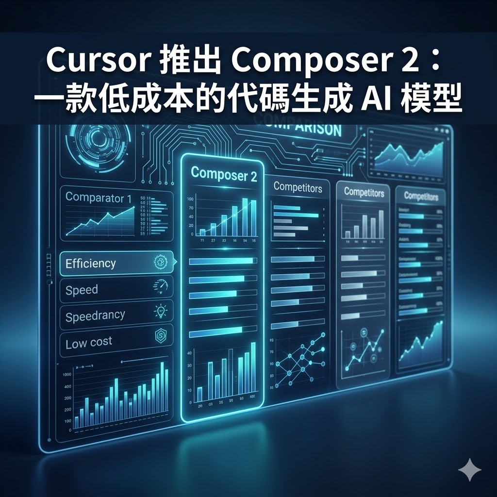 Cursor 推出 Composer 2：一款低成本的代碼生成 AI 模型