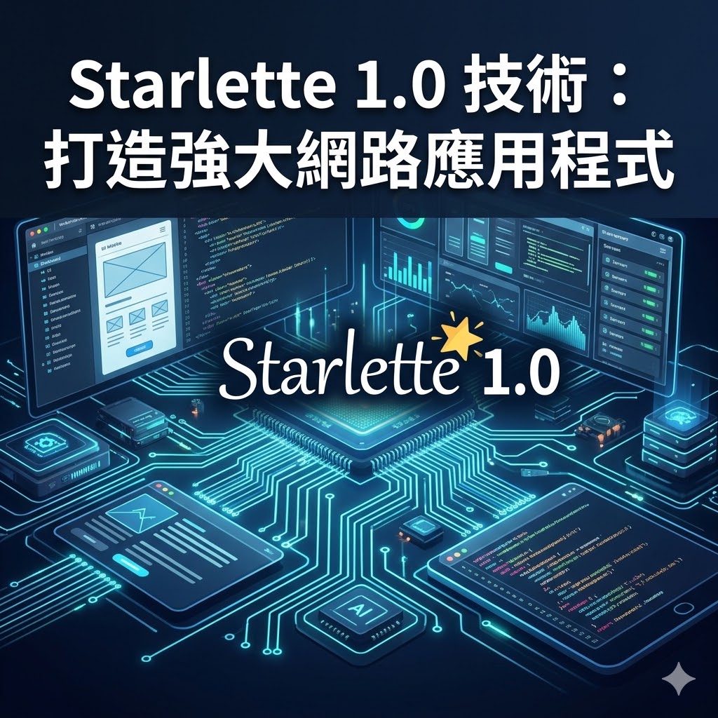 Starlette 1.0 技術：打造強大網路應用程式