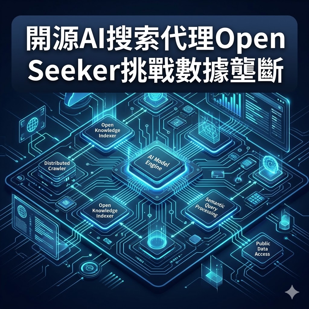 開源AI搜索代理OpenSeeker挑戰數據壟斷