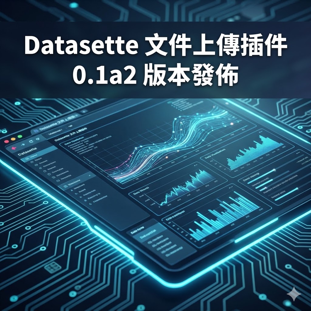 Datasette 文件上傳插件 0.1a2 版本發佈