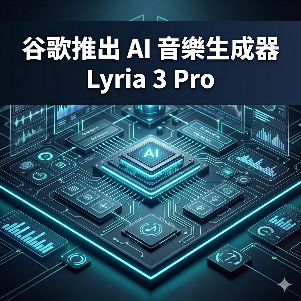 谷歌推出 AI 音樂生成器 Lyria 3 Pro