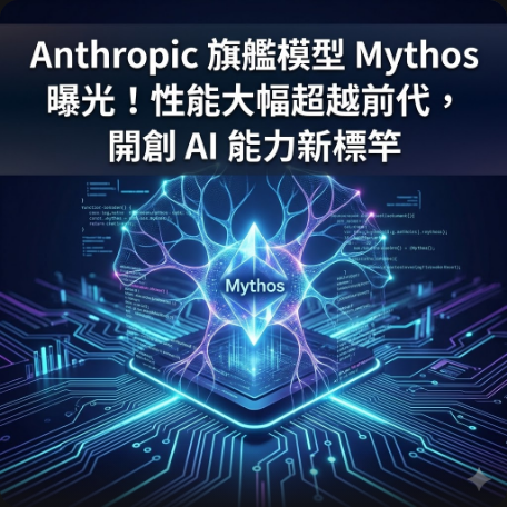 Anthropic 旗艦模型 Mythos 曝光！性能大幅超越前代，開創 AI 能力新標竿