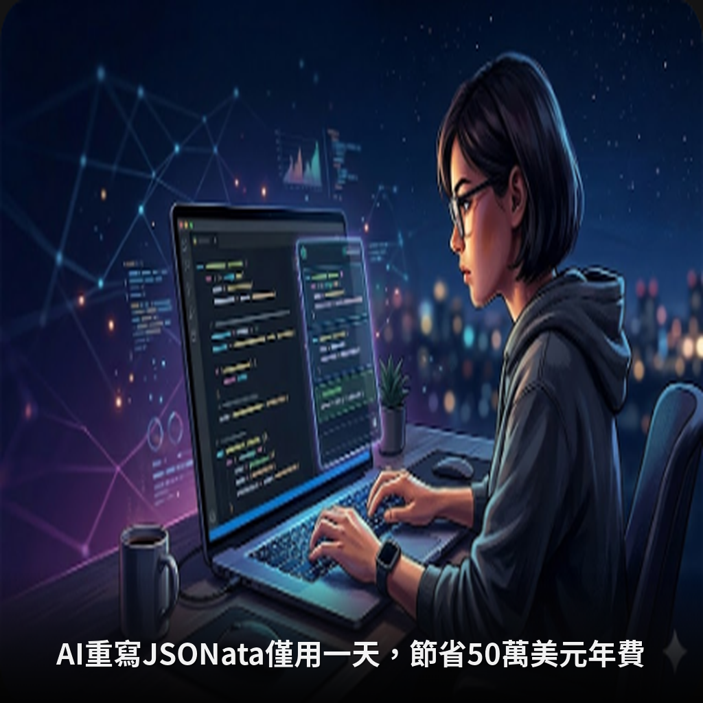 AI重寫JSONata僅用一天，節省50萬美元年費