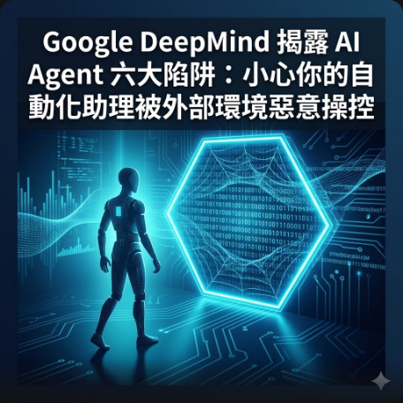 Google DeepMind 揭露 AI Agent 六大陷阱：小心你的自動化助理被外部環境惡意操控