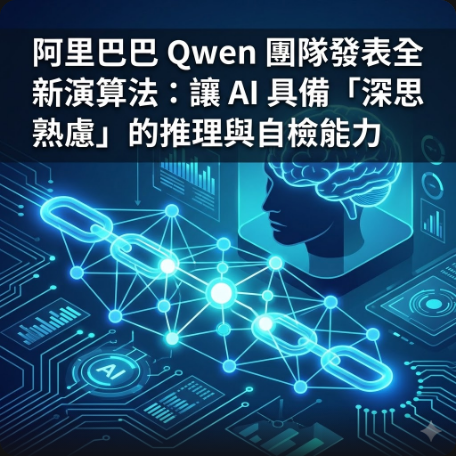 阿里巴巴 Qwen 團隊發表全新演算法：讓 AI 具備「深思熟慮」的推理與自檢能力