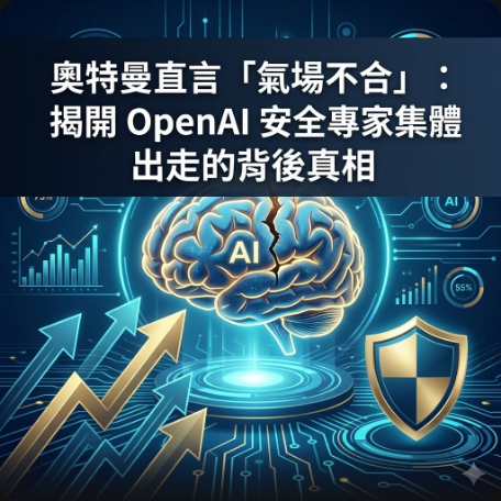 奧特曼直言「氣場不合」：揭開 OpenAI 安全專家集體出走的背後真相
