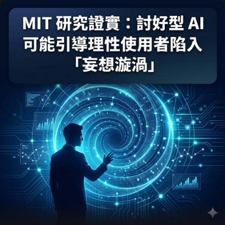 MIT 研究證實：討好型 AI 可能引導理性使用者陷入「妄想漩渦」