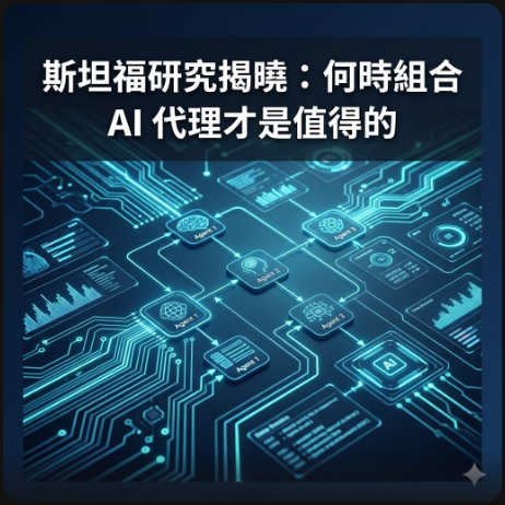斯坦福研究揭曉：何時組合 AI 代理才是值得的