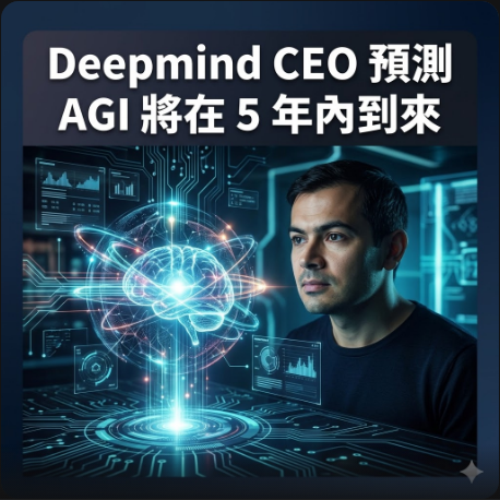 Deepmind CEO 預測 AGI 將在 5 年內到來