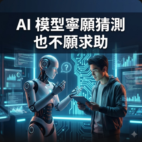 AI 模型寧願猜測也不願求助