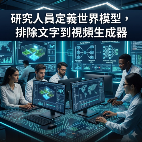 研究人員定義世界模型，排除文字到視頻生成器