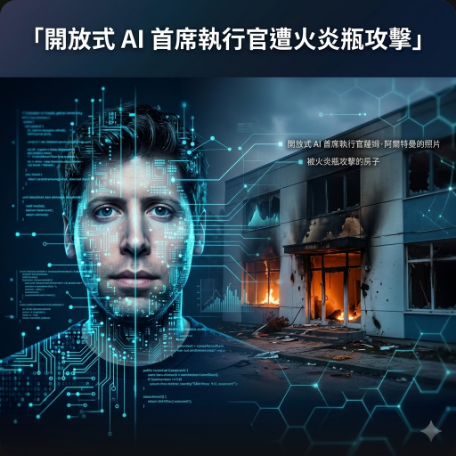 開放式 AI 首席執行官遭火炎瓶攻擊