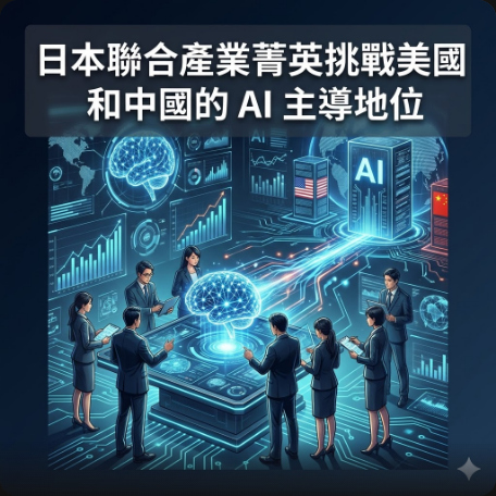 日本聯合產業菁英挑戰美國和中國的 AI 主導地位