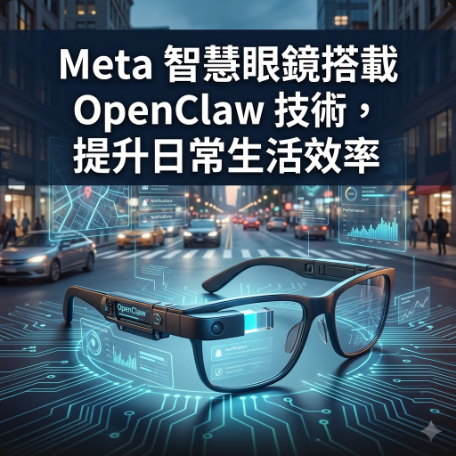 Meta 智慧眼鏡搭載 OpenClaw 技術，提升日常生活效率