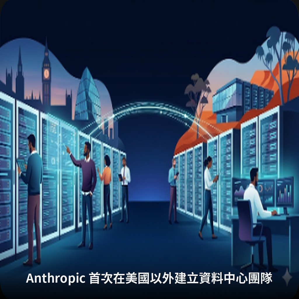Anthropic 首次在美國以外建立資料中心團隊