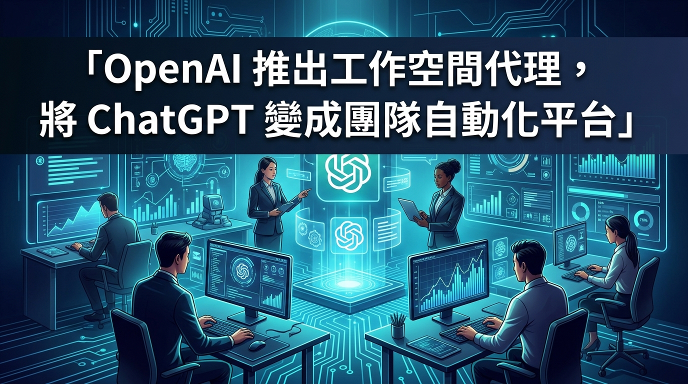OpenAI 推出工作空間代理，將 ChatGPT 變成團隊自動化平台