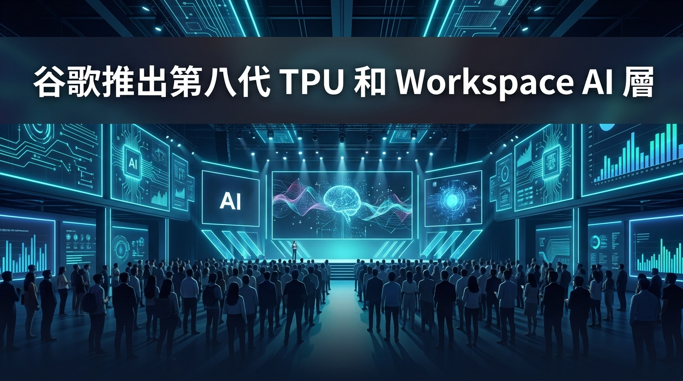 谷歌推出第八代 TPU 和 Workspace AI 層