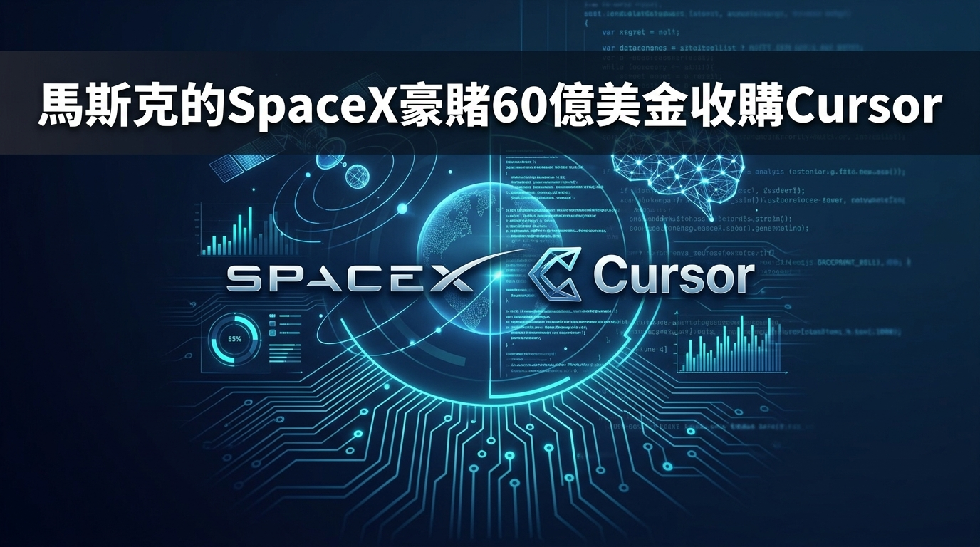 馬斯克的SpaceX豪賭60億美金收購Cursor
