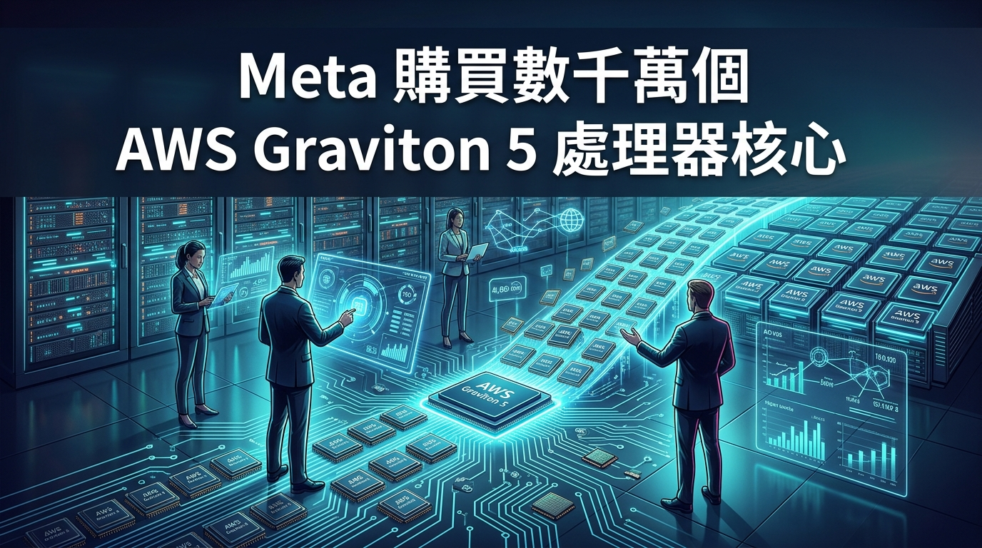 Meta 購買數千萬個 AWS Graviton 5 處理器核心