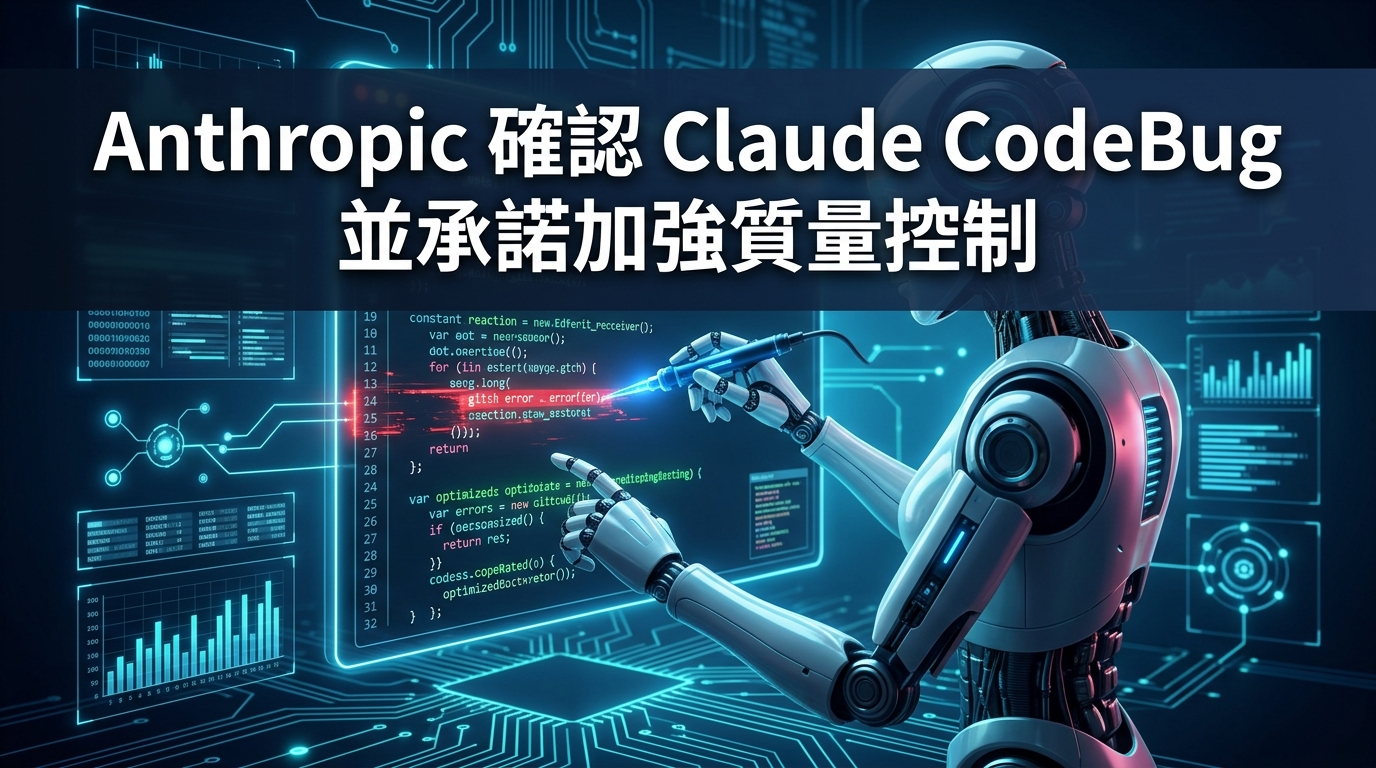 Anthropic 確認 Claude CodeBug 並承諾加強質量控制